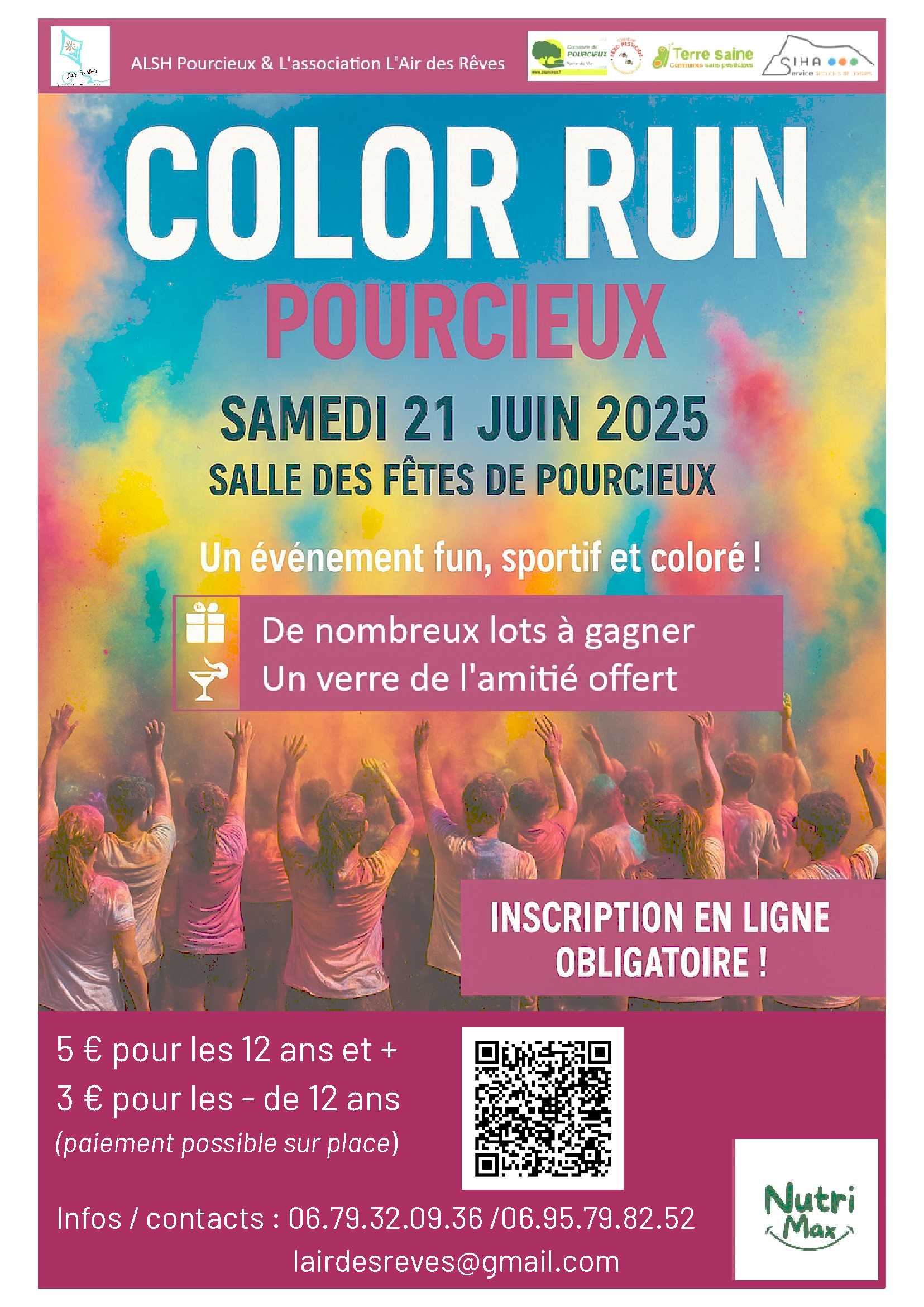 AFFICHE COLOR RUN