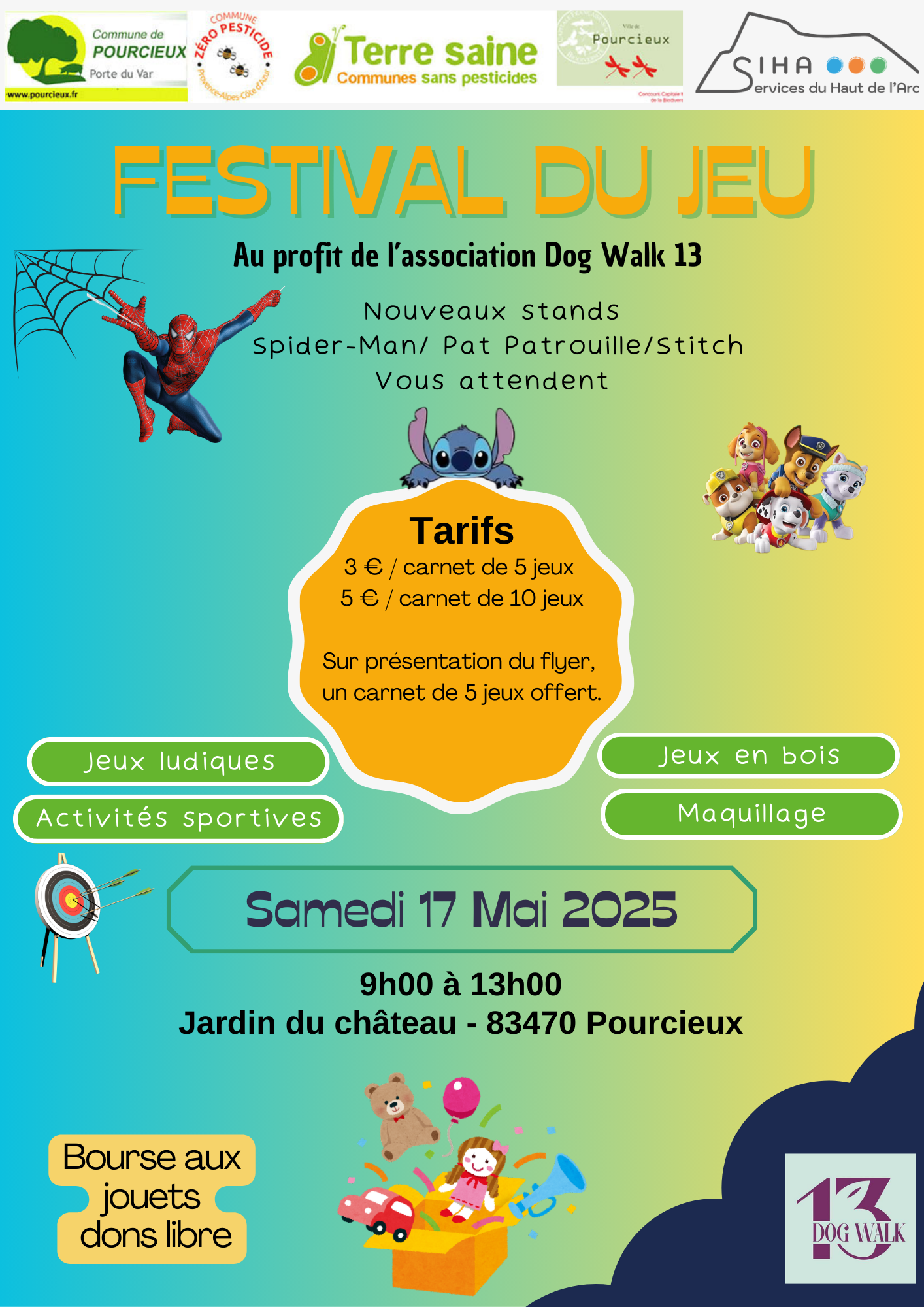 affiche festival du jeu 2025