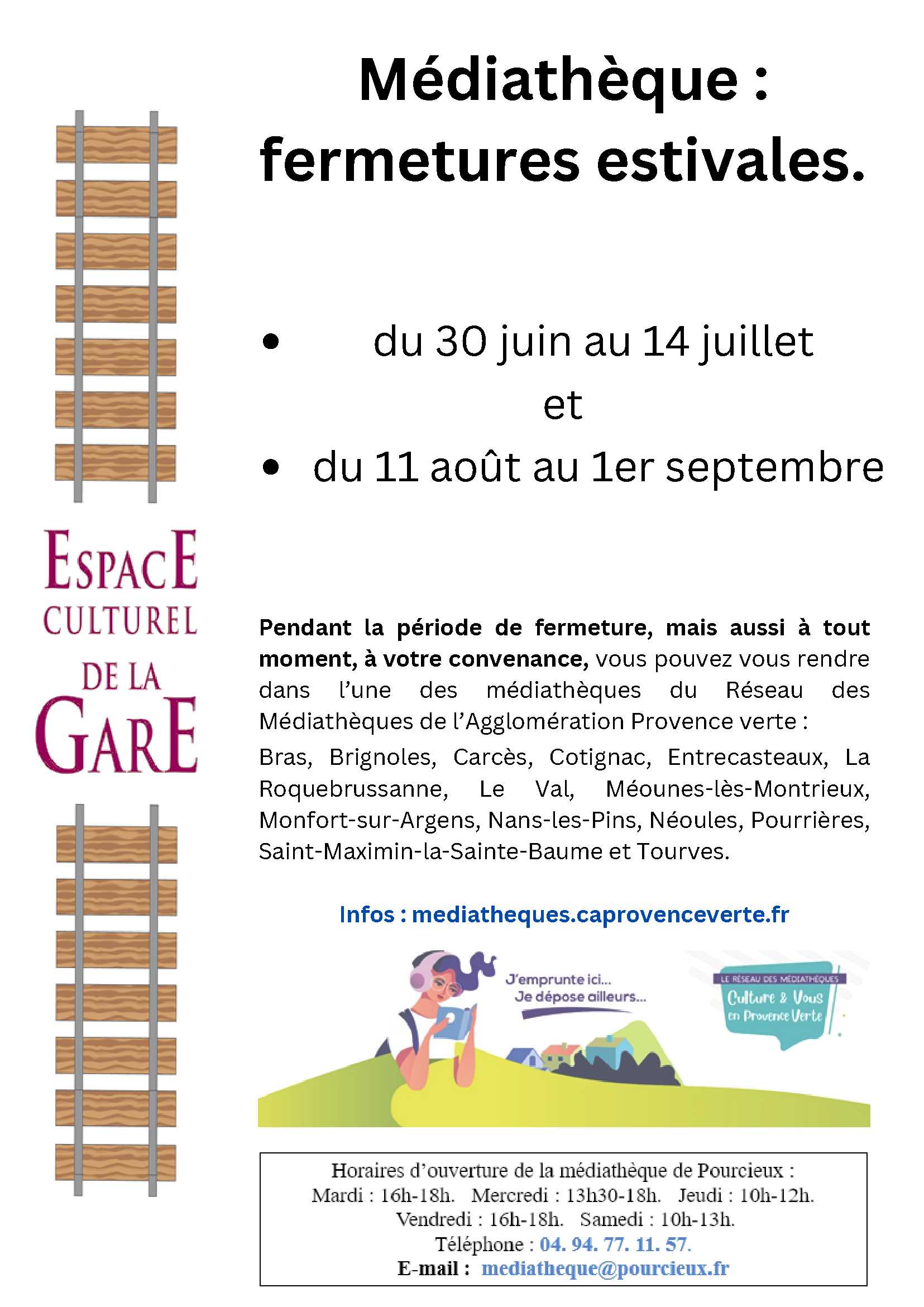fermeture mdiathque25