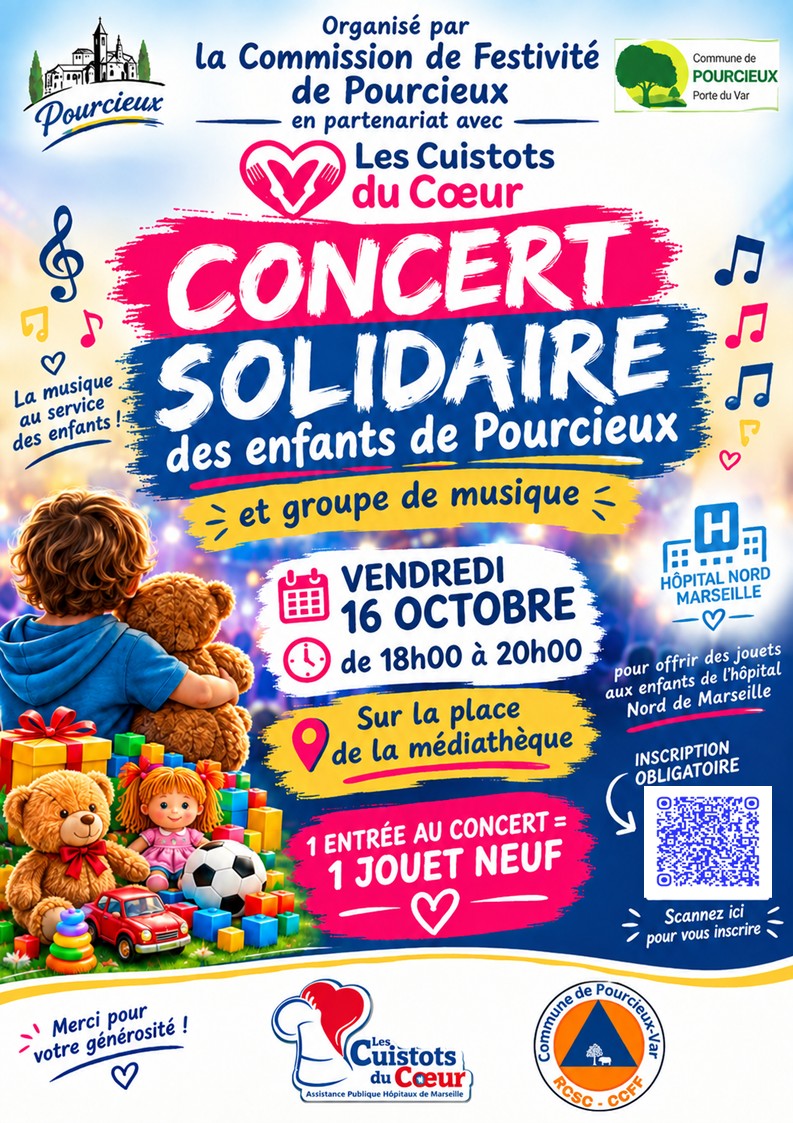 affiche concert solidaire